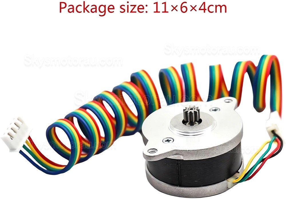 NEMA14 Round Pancake Stepper Motor 36BYGH / 36HS2418CL16 0.18Nm 1.8&deg;for Voron 3D Printer Orbiter Extruder